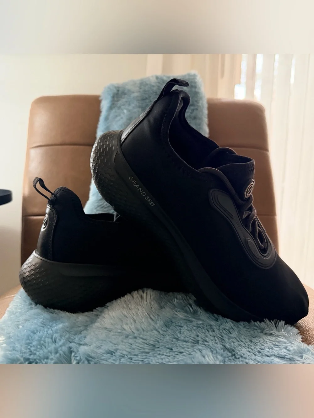 Cole Haan Black Grand 360 Men's Slip-On Sneakers